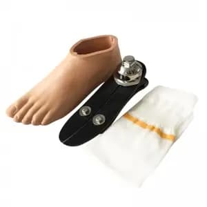 Low Ankle Carbon Fiber Elastic Foot with titanium adapter