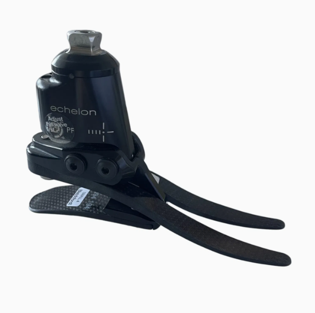 Prosthetic Foot Carbon Fiber EchelonVAC Vacuum Hydraulic Ankle Joint Double Palm Energy Storage Fixer Orthotics