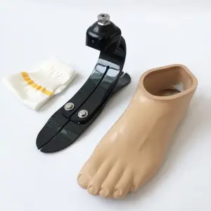 High Ankle Carbon Fiber Elastic Foot Special for running